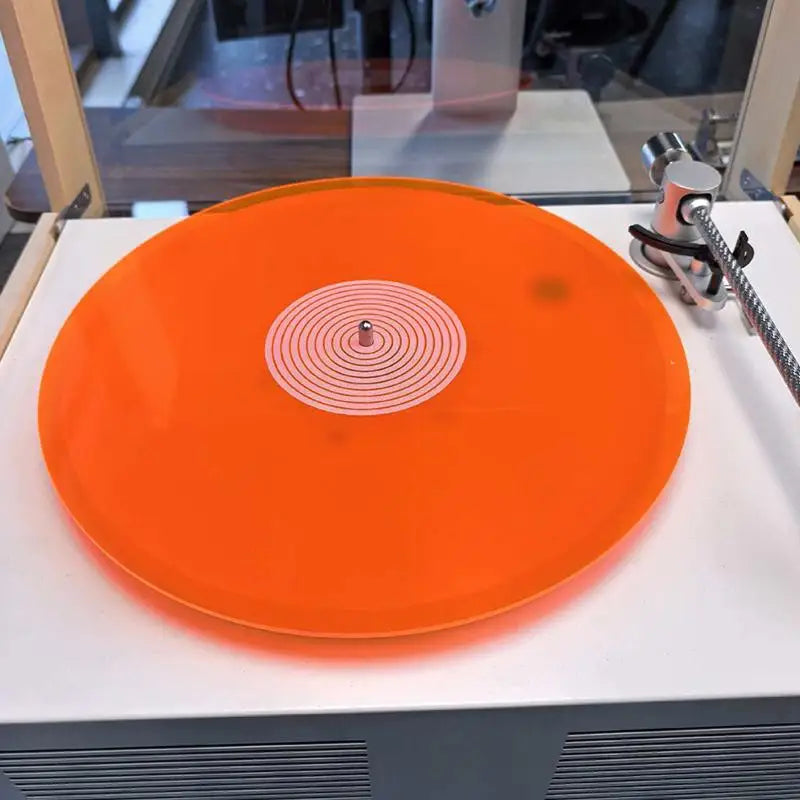 Acrylic Turntable Slipmat – Anti-Static Vinyl Record Player Mat Turntable Slipmat PLUSH A4