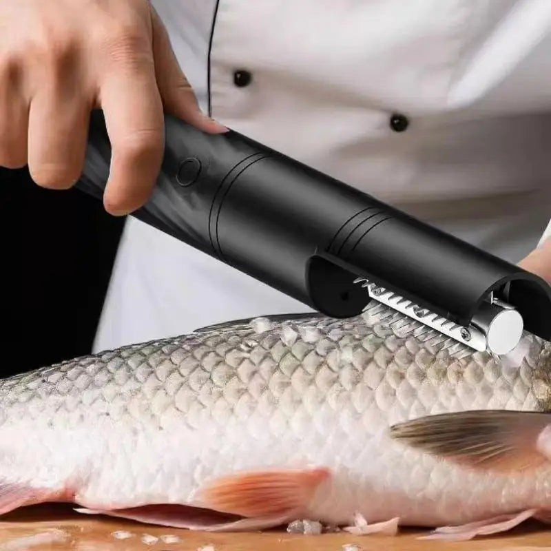 Electric Coconut Scraper & Fish Scaler – Wireless Handheld Grater Electric Kitchen Grater PLUSH