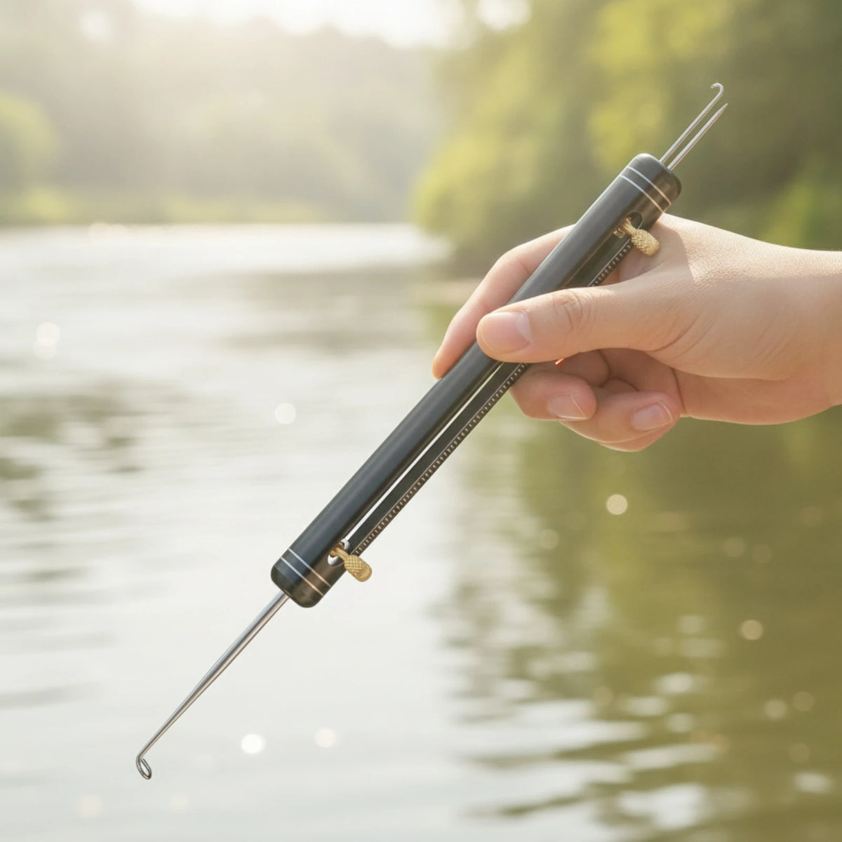 Fishing Hook Remover & Knot Tying Tool – Compact Angler Fishing Hook Remover PLUSH