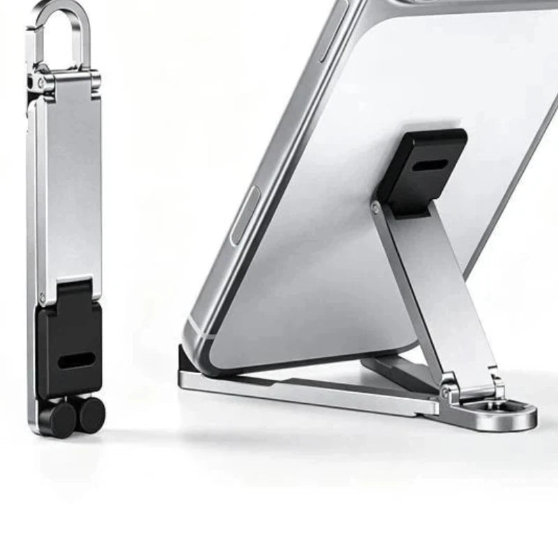 Mini Foldable Keychain Phone Stand – Multi-Angle Hands-Free Phone Stand PLUSH A7