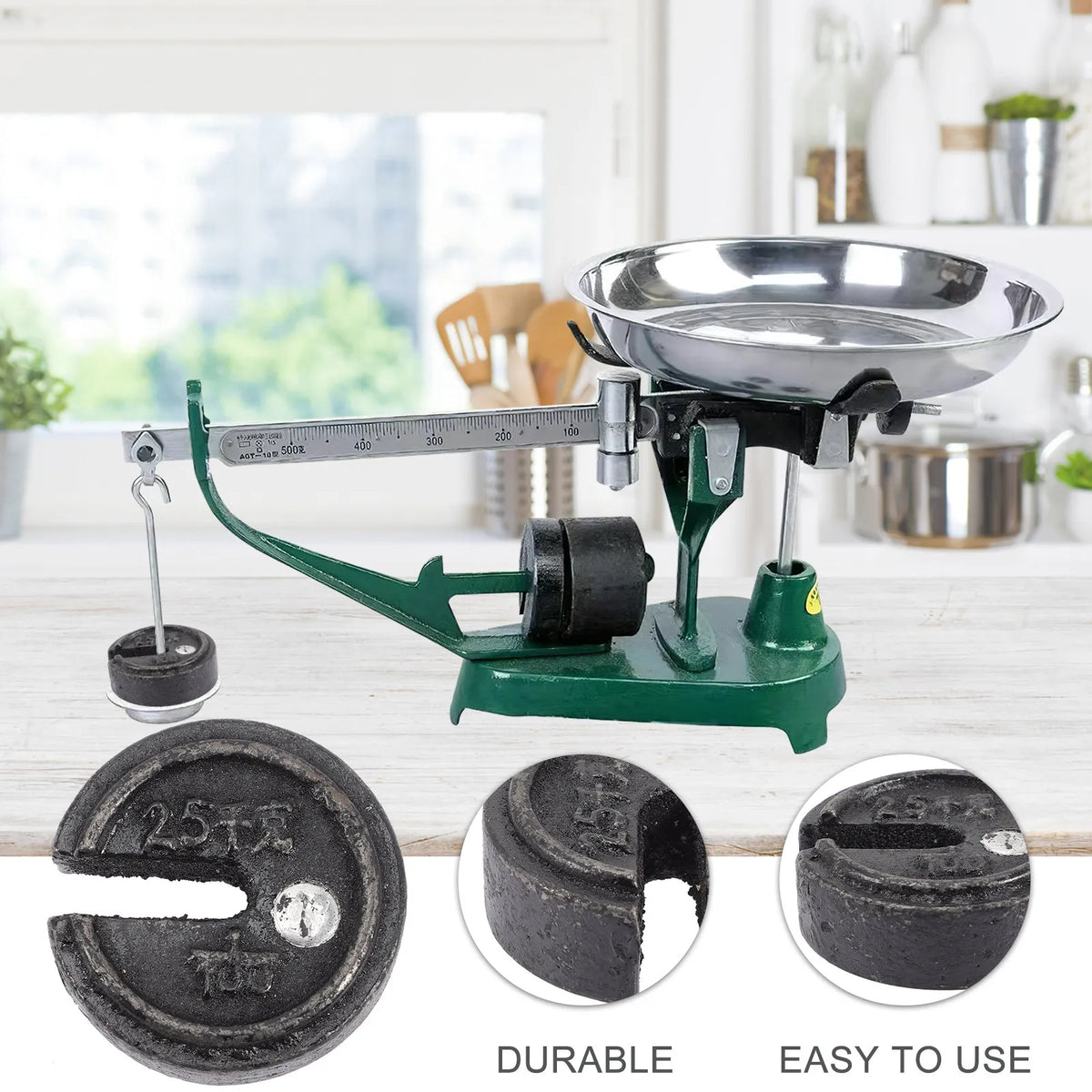 Cast Iron Scale Weight – Retro Chinese Balance Scale Replacement Iron Scale Weight PLUSH