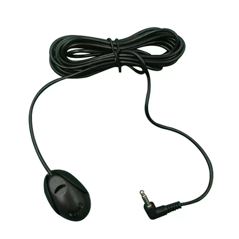 Mini 3.5mm Wired Car Microphone – Hands-Free Stereo Mic Car Microphone PLUSH 1pc