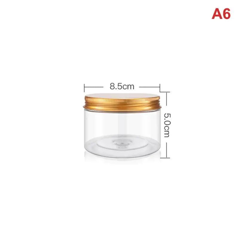 Food-Grade PET Storage Jar with Aluminum Lid | Tea & Snacks Food Storage Jar PLUSH A6