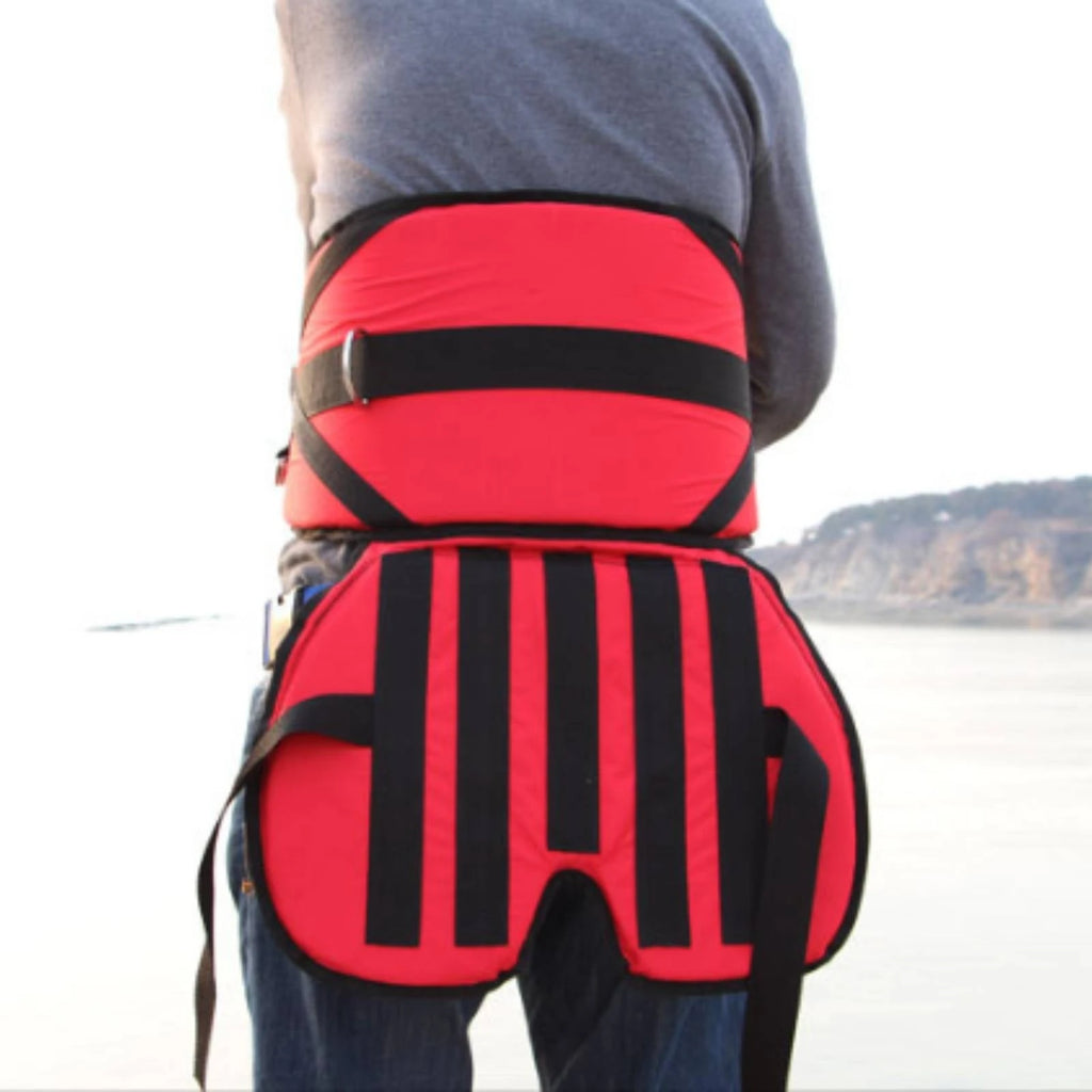 Fishing Waist Belt with Seat Cushion & Rod Holder – Heavy Duty Fishing Waist Belt PLUSH