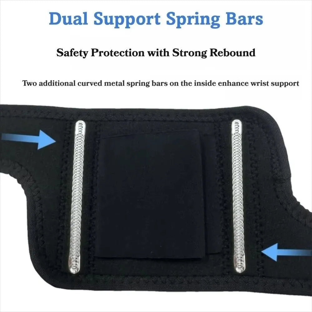 Breathable Sports Wrist Brace – Compression & Adjustable Support Sports Wrist Brace PLUSH