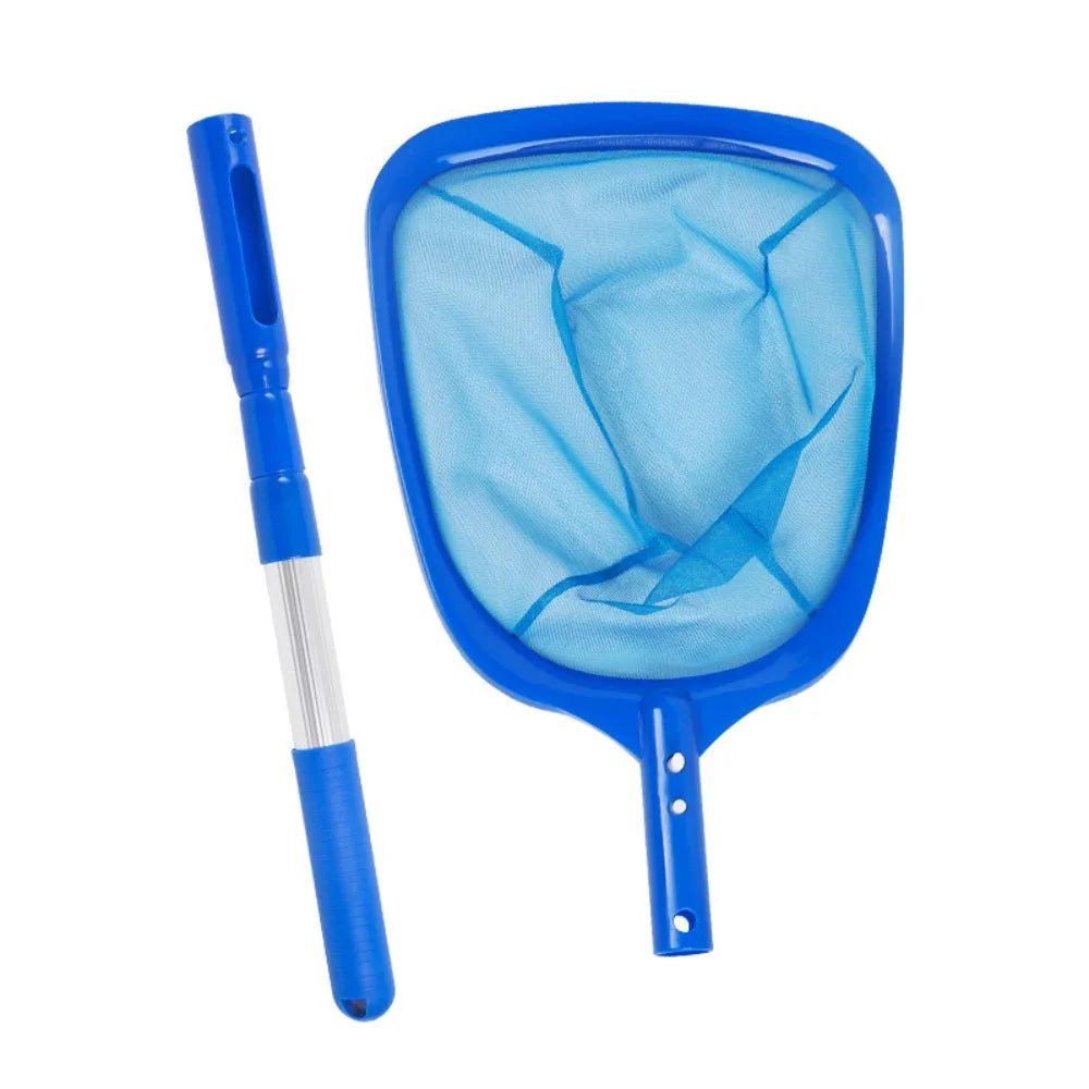 Detachable Pool Cleaning Net – Deep Mesh Leaf Catcher Skimmer Pool Skimmer Net PLUSH Net 90cm Telescopic