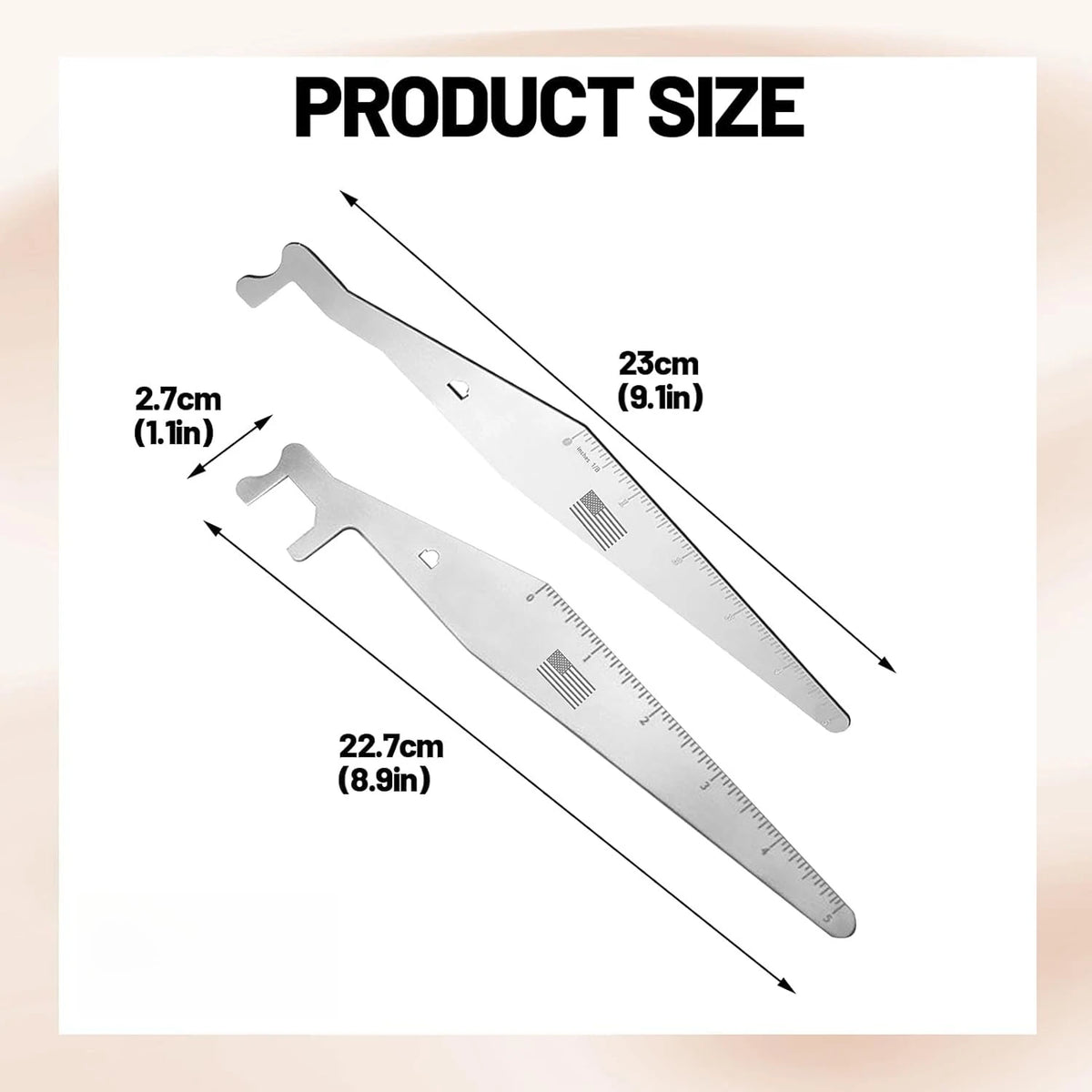 Multipurpose Stainless Steel Pry Bar & Lever Tool Set Multipurpose Pry Bar PLUSH
