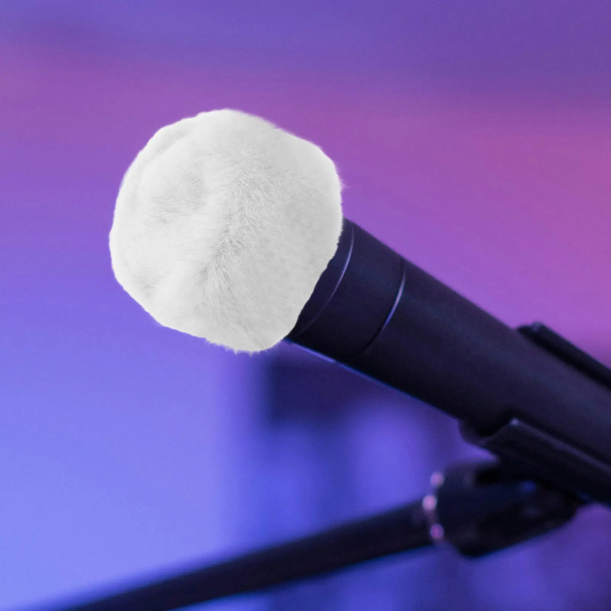 Universal Mic Windshield Cover & Pop Filter White – Foxnovo Mic Windshield Cover PLUSH Default Title