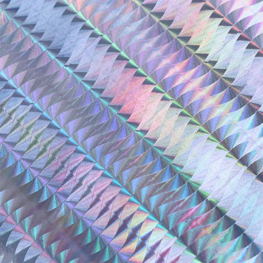 Holographic Silver Fishing Lure Stickers 5pcs – DIY Tape Fishing Lure Sticker PLUSH 02