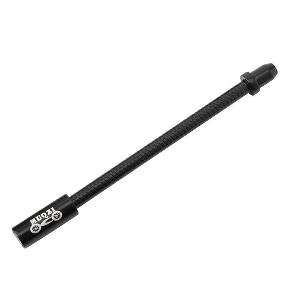 2pcs V Brake Elbow Cable Guide – Bendable Bike Noodle Bike Brake Parts PLUSH black 1pc
