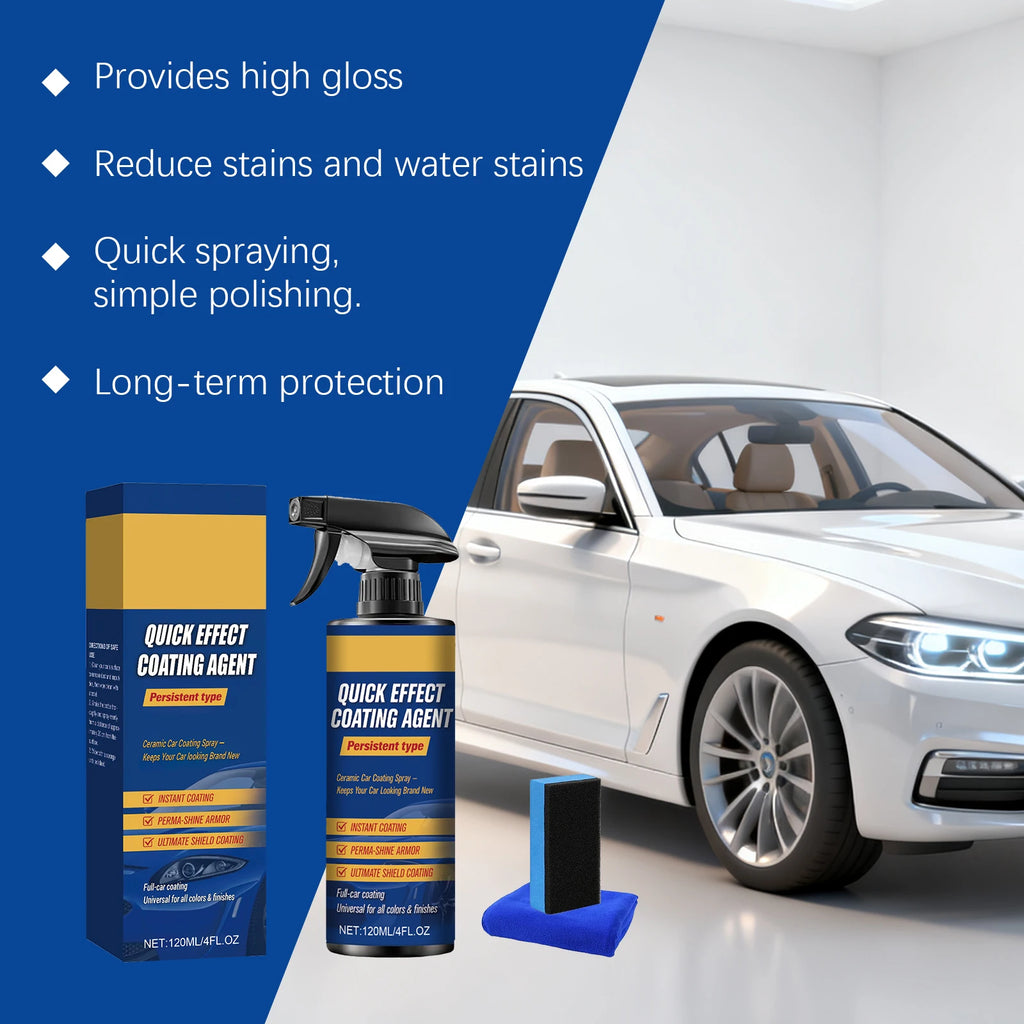 Car Ceramic Nano Coating Spray – Hydrophobic Paint Protection Ceramic Coating Spray PLUSH