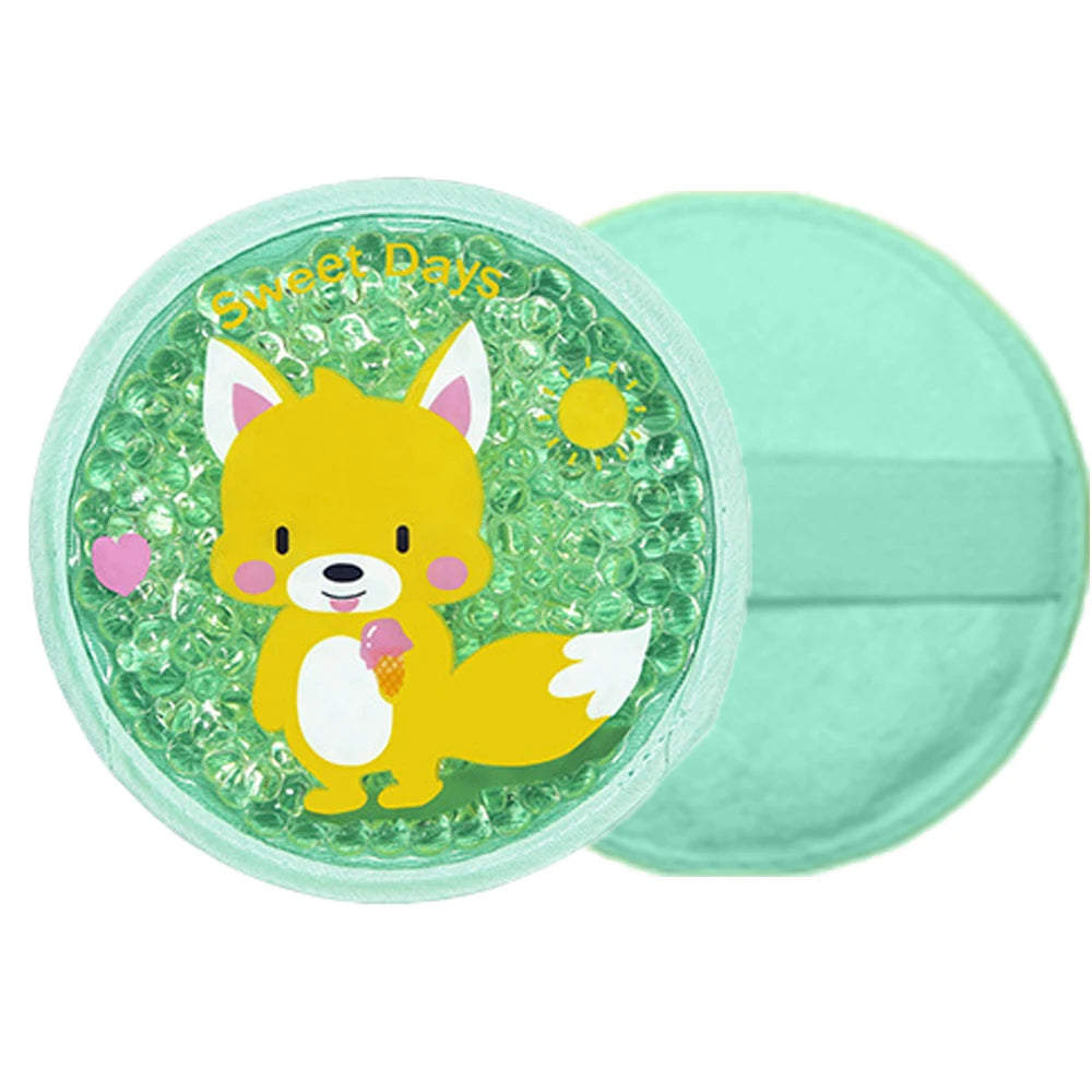 Reusable Gel Ice Packs – Flexible Hot & Cold Compress Hot Cold Gel Pack PLUSH Green Fox
