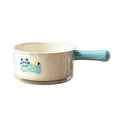 Double-Layer Fruit Washing Basket & Colander with Handle Kitchen Colander Basket PLUSH White