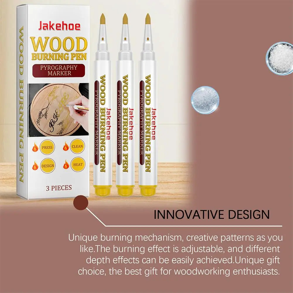 Wood Burning Pen – Fine Tip Pyrography Pen for DIY Art Pyrography Pen PLUSH