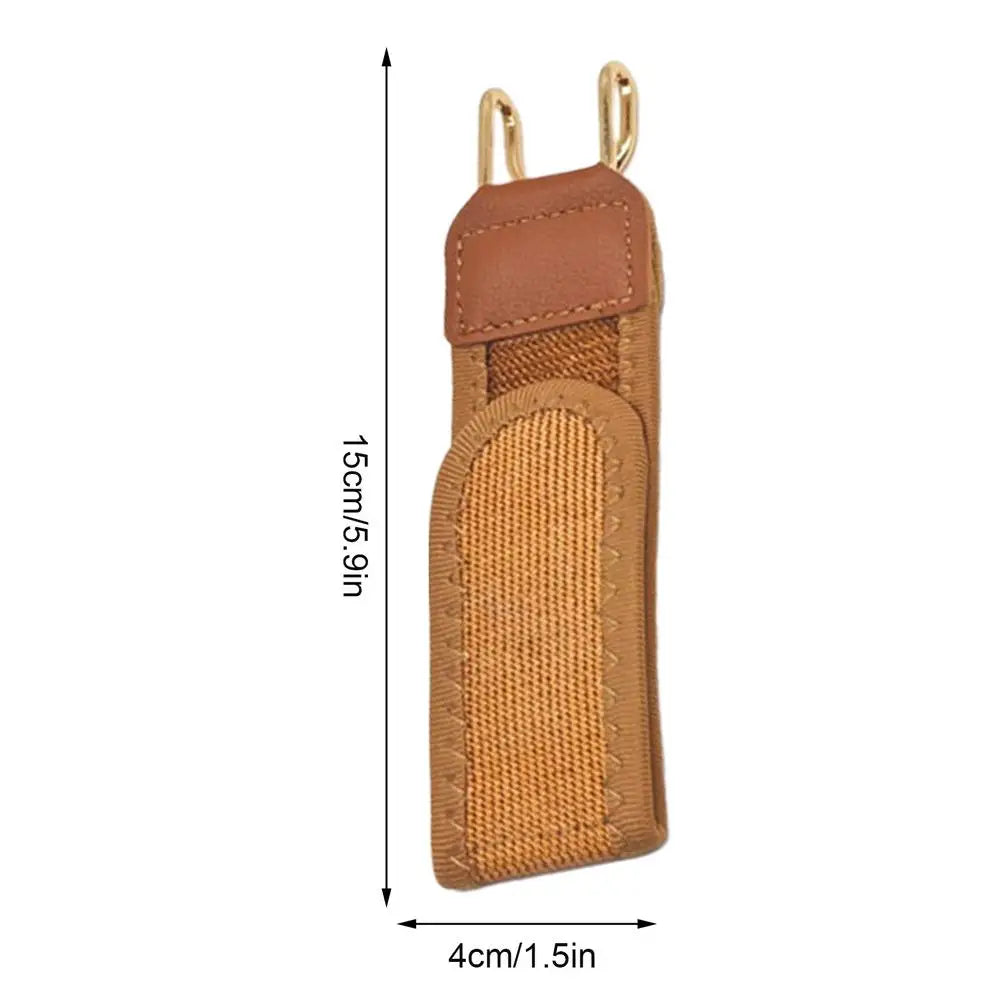 Unisex No-Buckle Elastic Stretch Belt for Pants & Jeans Elastic Stretch Belt PLUSH Brown 1PC