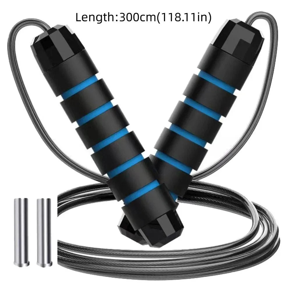 Adjustable Jump Rope – Foam Handles & Ball Bearing Speed Rope Speed Jump Rope PLUSH