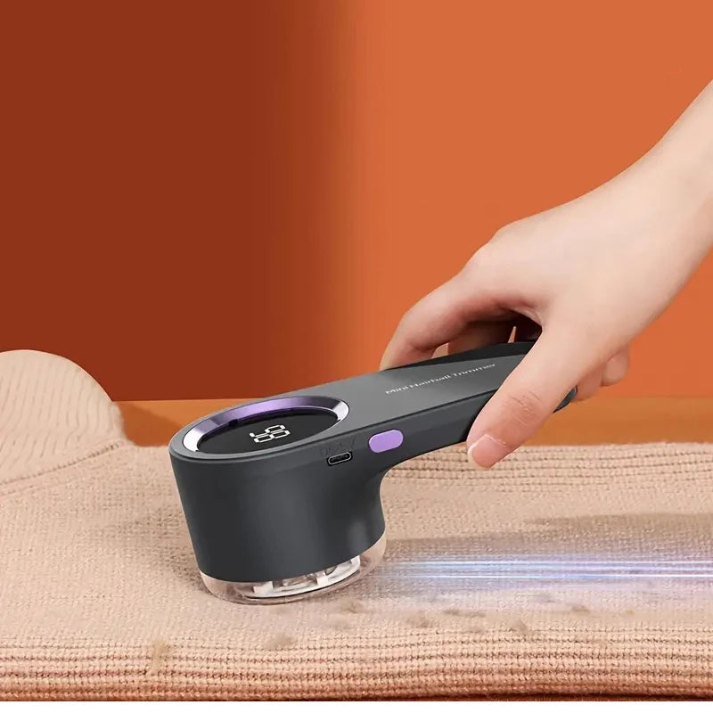 USB Rechargeable Electric Lint Remover & Fabric Shaver – LED Electric Lint Remover PLUSH