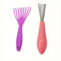 2-Piece Comb Cleaning Brush Set – Hair & Dust Removal Tool Comb Cleaning Brush PLUSH 2pcs