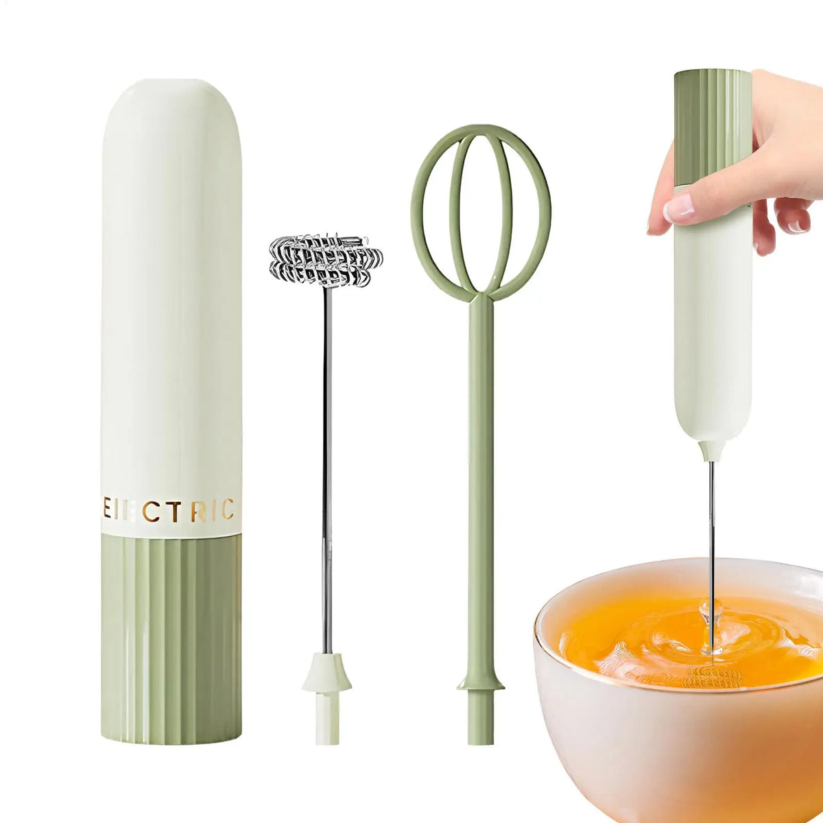 Handheld Electric Milk Frother & Coffee Whisk Mixer Milk Frother PLUSH