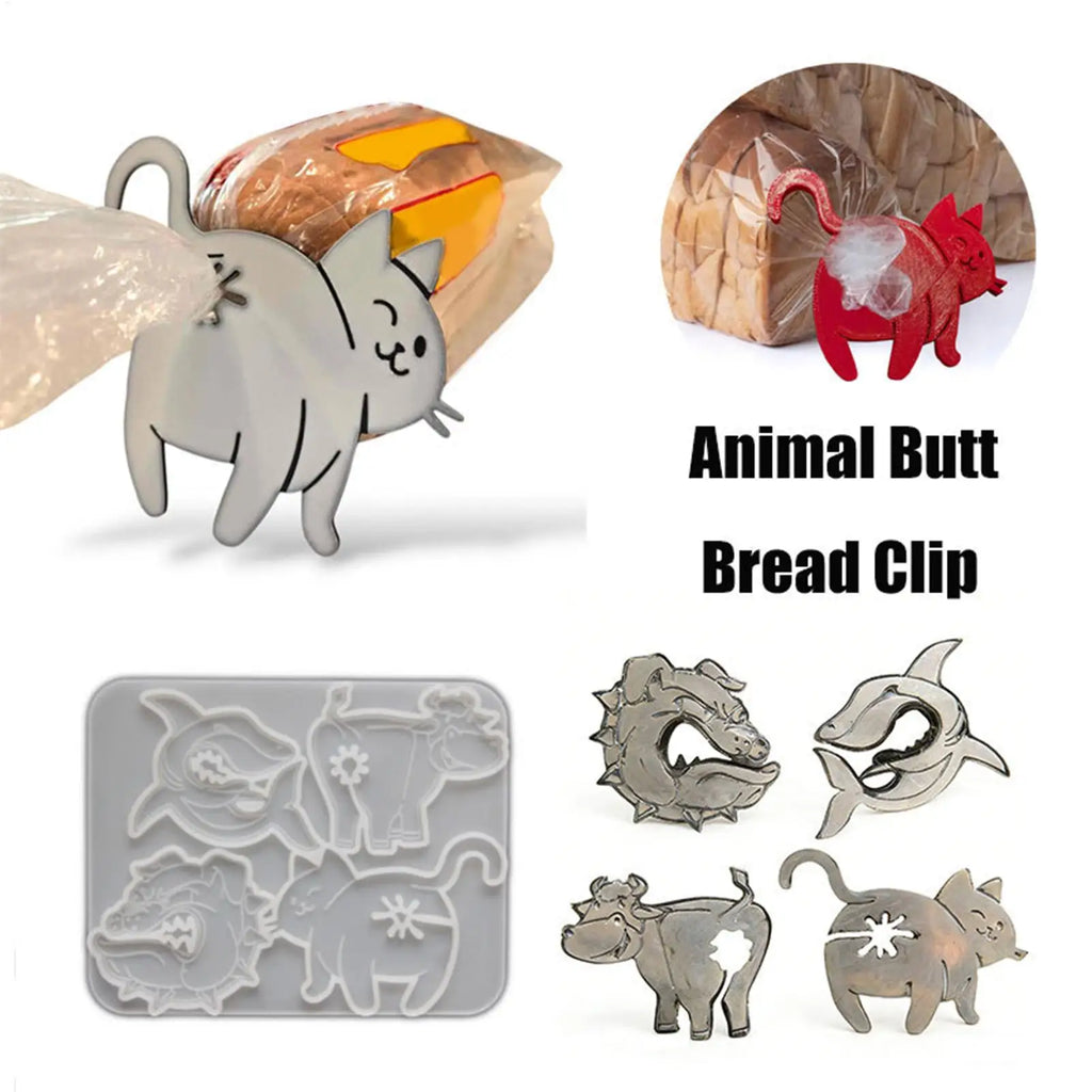 Cat Butt Silicone Mold – 4-Cavity DIY Craft & Baking Mold DIY Silicone Mold PLUSH