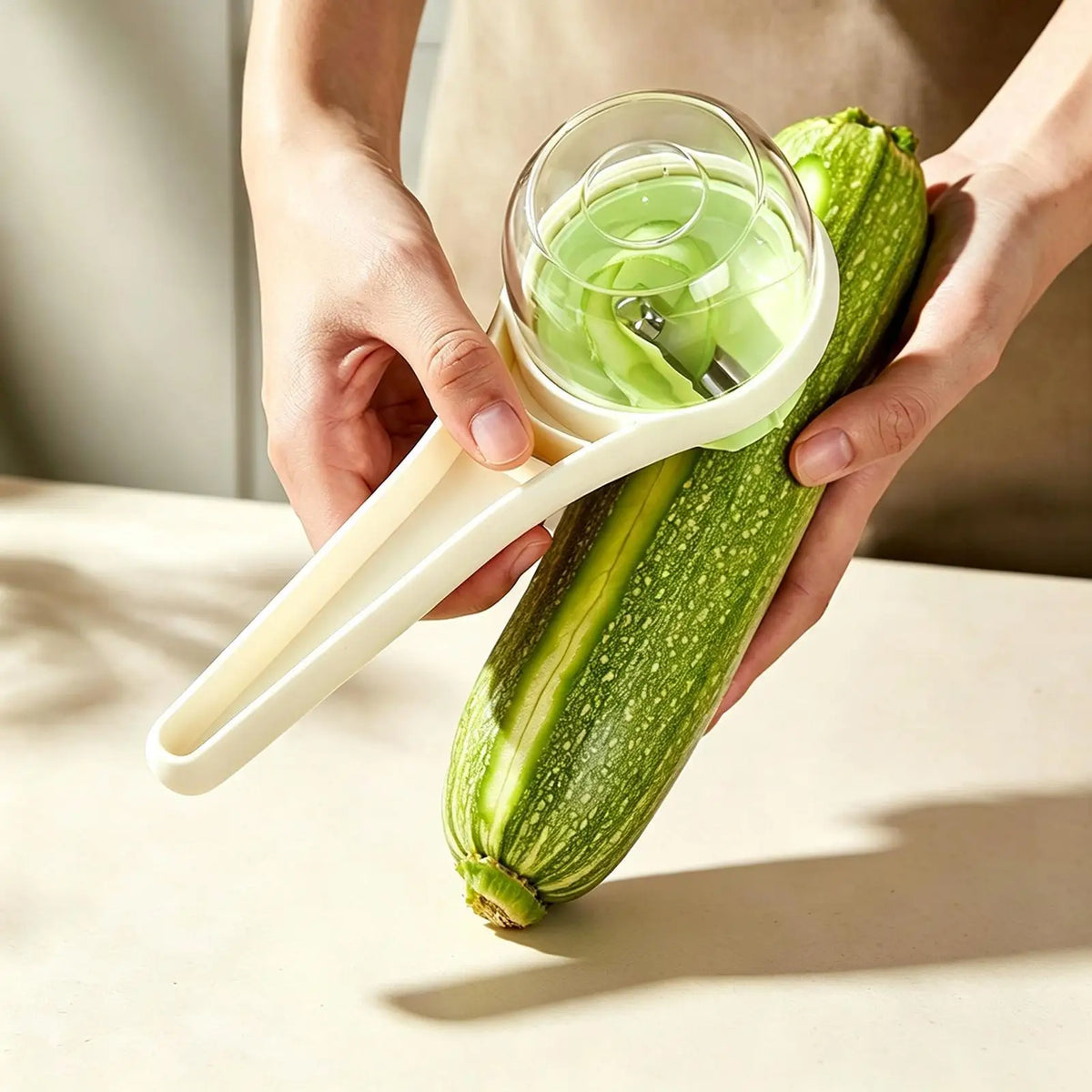 Vegetable Peeler with Container – Stainless Steel Kitchen Tool Vegetable Peeler PLUSH