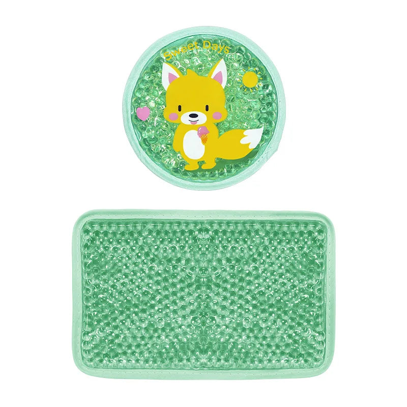Reusable Hot & Cold Gel Pack – Flexible Compress & Heating Pad Hot Cold Gel Pack PLUSH Green Set