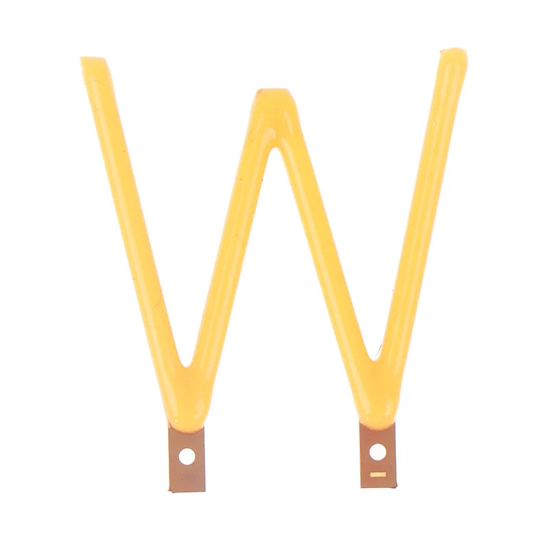 English Letter COB LED Filament DC3V Yellow – DIY Party Decor LED Filament Light PLUSH A23