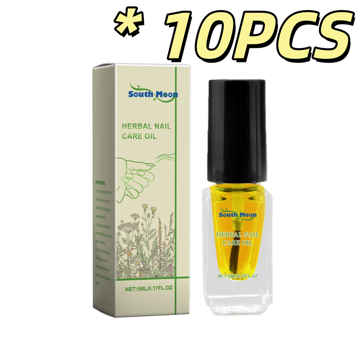 South Moon Herbal Nail Cuticle Oil – Nourishing 5ml Nail Cuticle Oil PLUSH 5ml Boxed X 10PCS