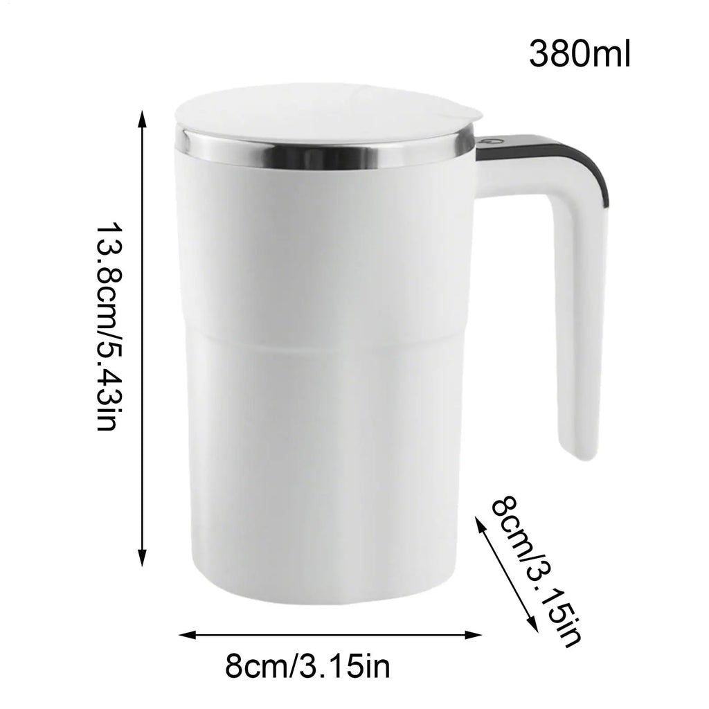 Electric Self Stirring Coffee Mug with LCD Thermometer 380ml Self Stirring Mug PLUSH
