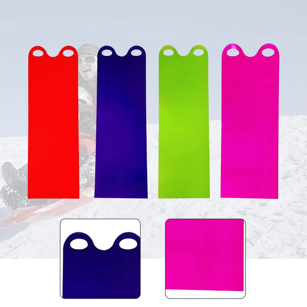 Tooyful Roll-Up Snow Sled Mat – Portable for Kids & Adults Snow Sled Mat PLUSH