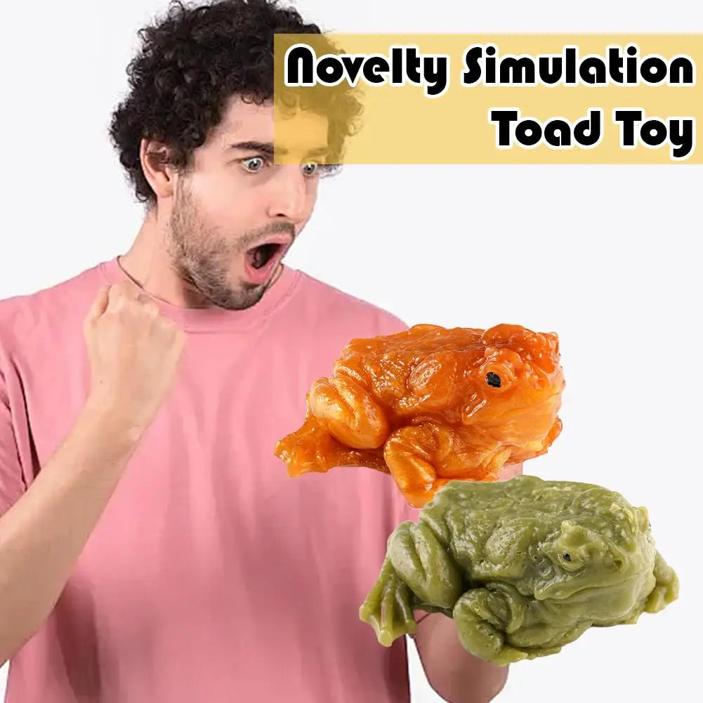 Toad Frog Squishy Squeeze Toy – Funny Gift & Desk Decor Squishy Squeeze Toy PLUSH