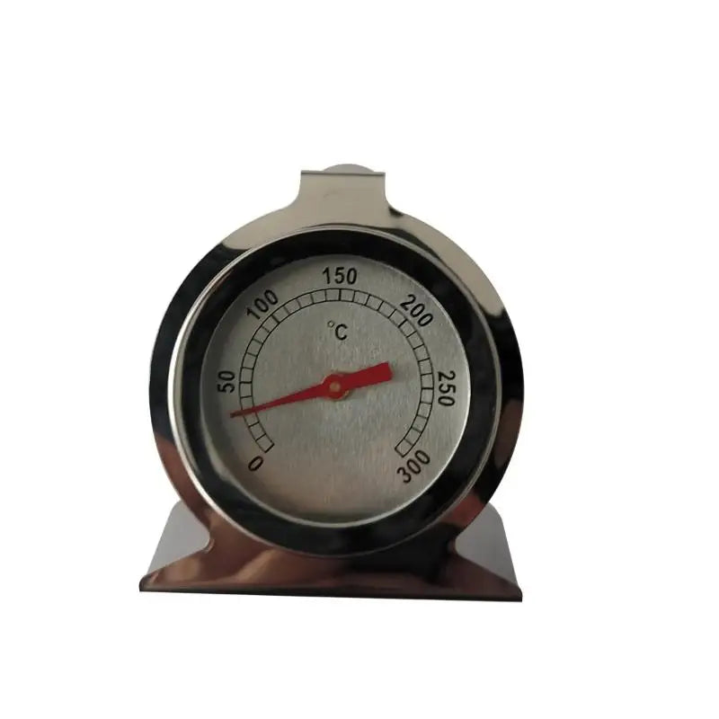 Stainless Steel Oven Thermometer 300°C | Mini Stand-Up Kitchen Tool Oven Thermometer PLUSH A1