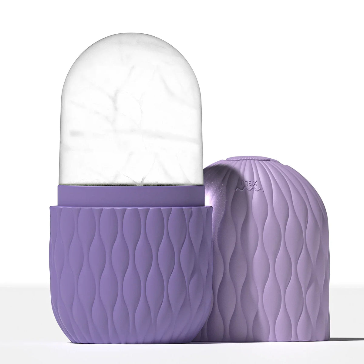 Silicone Face Ice Roller Mold – Skin Tightening Beauty Tool Facial Ice Roller PLUSH Purple