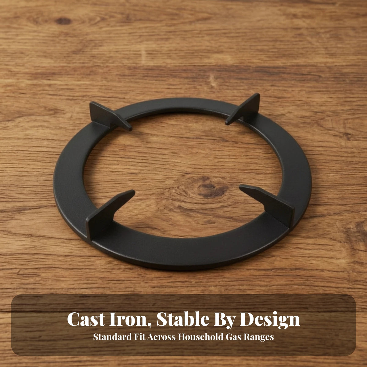 Heavy Duty Cast Iron Wok Support & Gas Burner Grate Reducer Burner Grate Reducer PLUSH