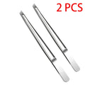 Ouriner Precision Stainless Steel Eyebrow Tweezers Hypoallergenic Eyebrow Tweezers PLUSH 2 PCS