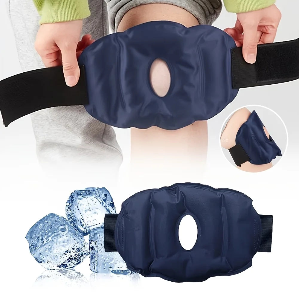 Reusable Thermal Patch – Cold & Heat Wrap for Knees & Joints Hot Cold Therapy Wrap PLUSH