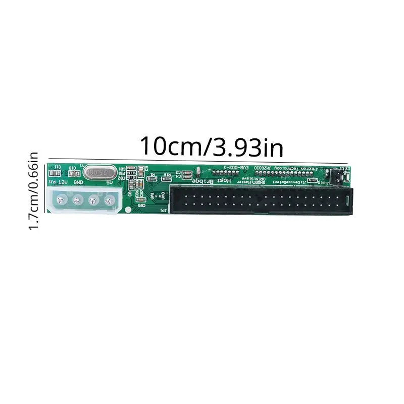 SATA to IDE Adapter – 2.5"/3.5" HDD SSD to 40-Pin PATA Converter Drive Converter Adapter PLUSH A1