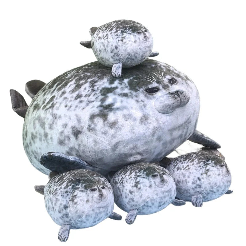 Seal Plush Pillow Soft Stuffed Animal Cushion 20 30 40cm Plush Animal Pillow PLUSH