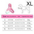 Adjustable Breathable Dog Harness & Leash Set | S–XL Dog Harness Set PLUSH XL Pinks
