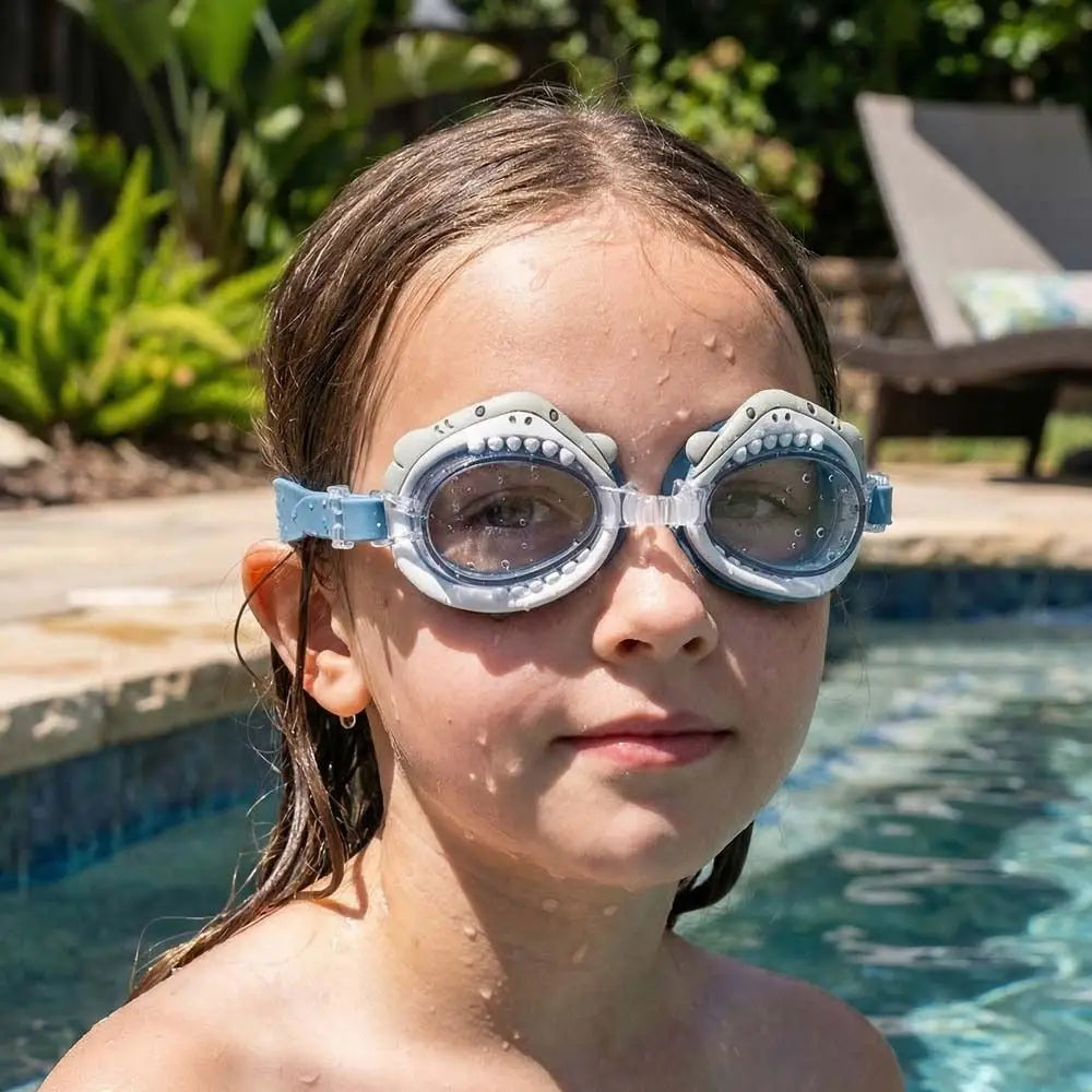 Kids Cartoon Animal Swimming Goggles – HD Vision & Adjustable Kids Swim Goggles PLUSH