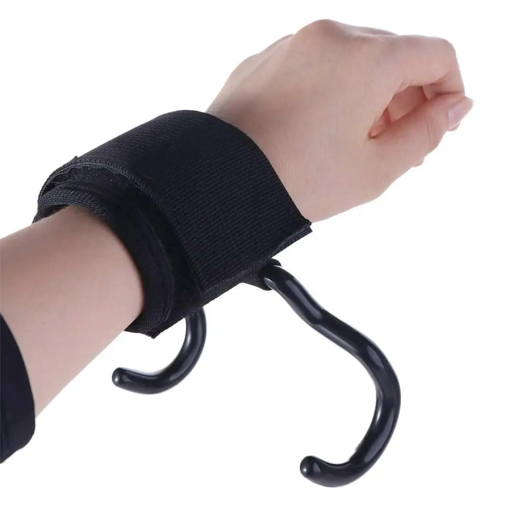 Weight Lifting Grip Hooks – Adjustable Wrist Support Straps Weightlifting Grip Hooks PLUSH