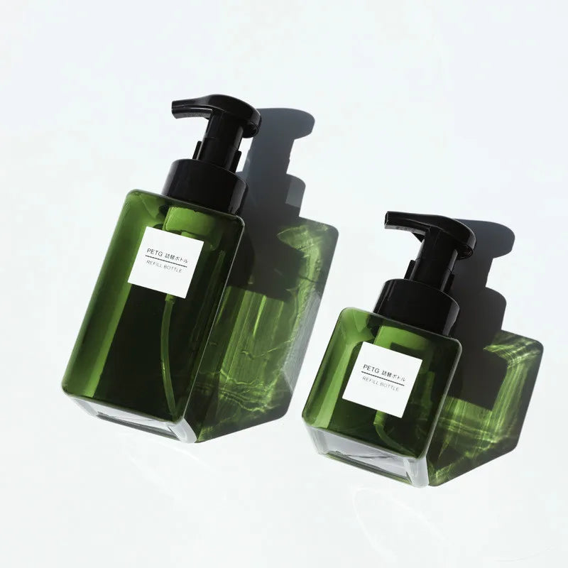 250ml Foam Pump Dispenser Bottle – Refillable Soap Container Foam Soap Dispenser PLUSH