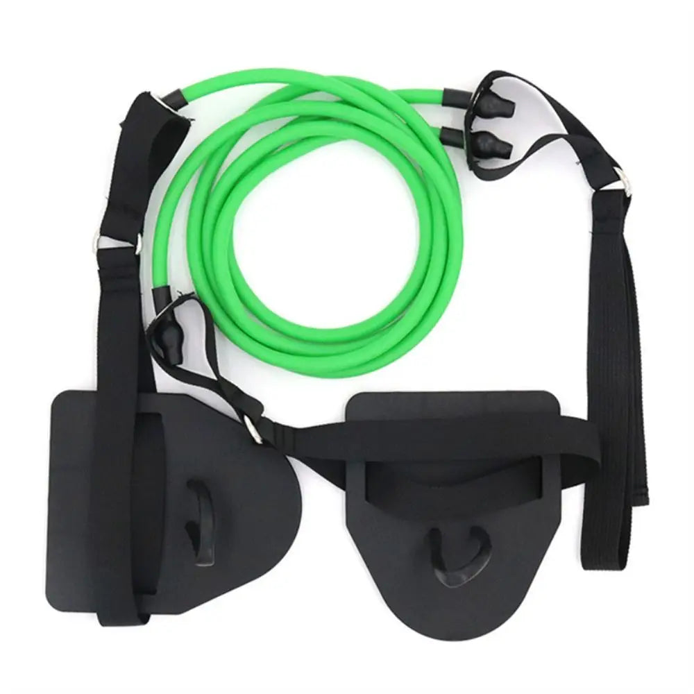 Webbed Hand Paddles & Resistance Bands – Swim Strength Trainer Swim Training Paddles PLUSH -50 pound