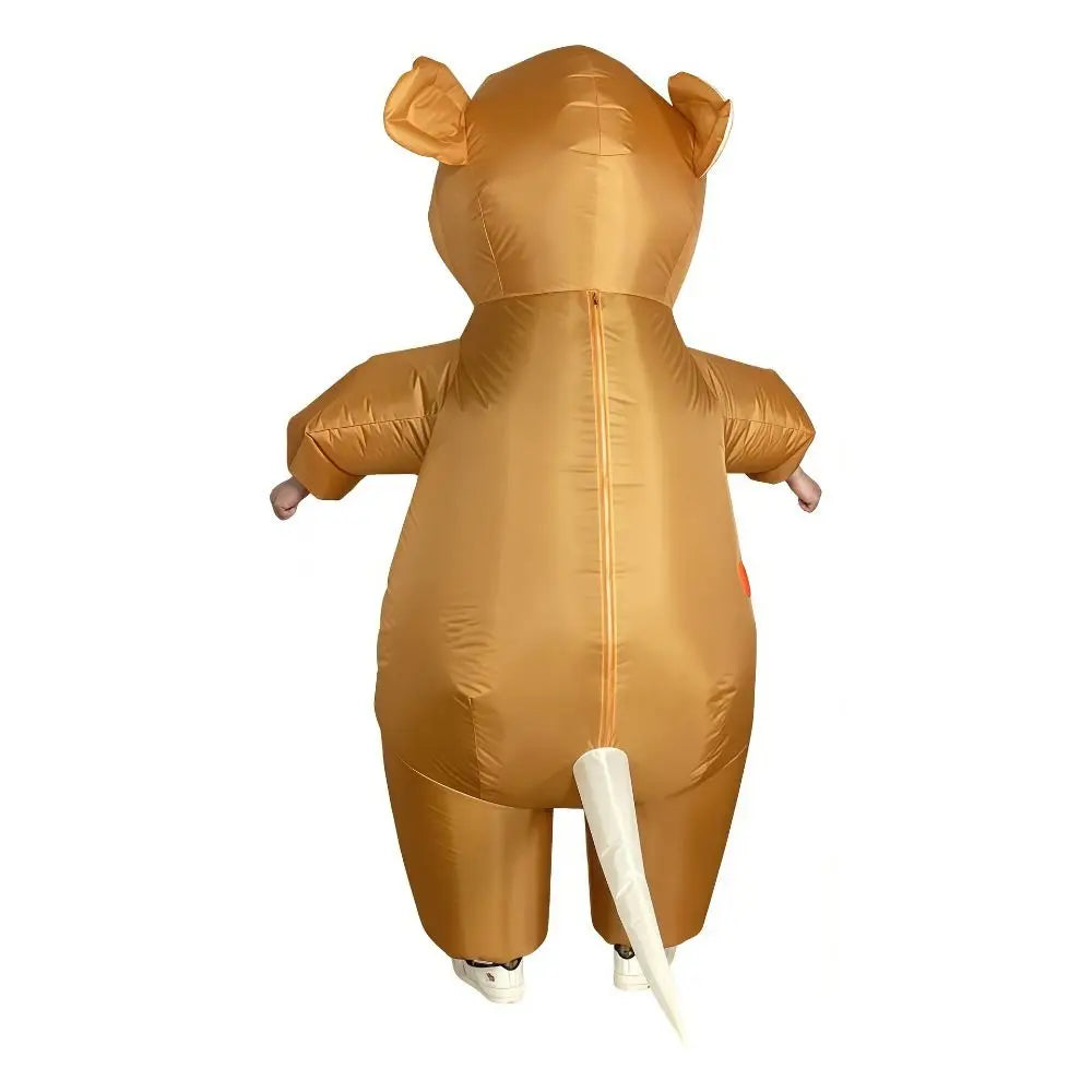Inflatable Mouse Costume Full Body Jumpsuit – Adult Halloween Inflatable Costume PLUSH