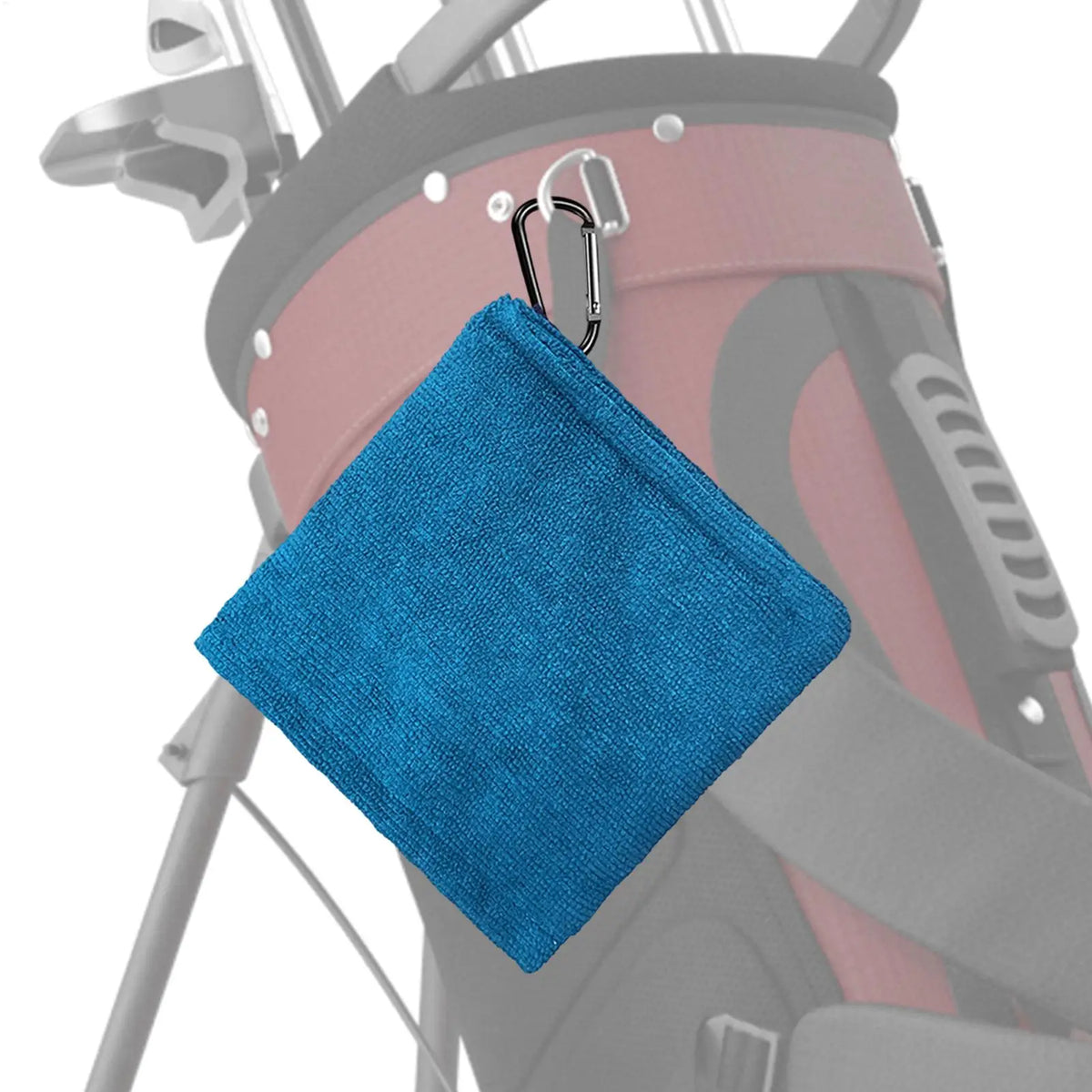 Golf Towel with Carabiner Clip – Microfiber Ball Cleaning Cloth Golf Cleaning Towel PLUSH