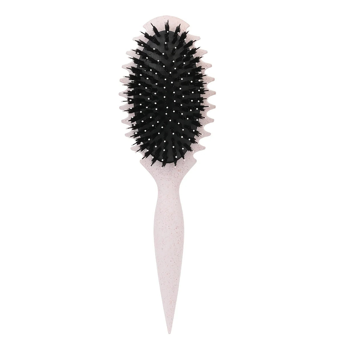 Candy Curl Defining Comb – Soft Bristle Wet Hair Brush Curl Defining Comb PLUSH Beige Color