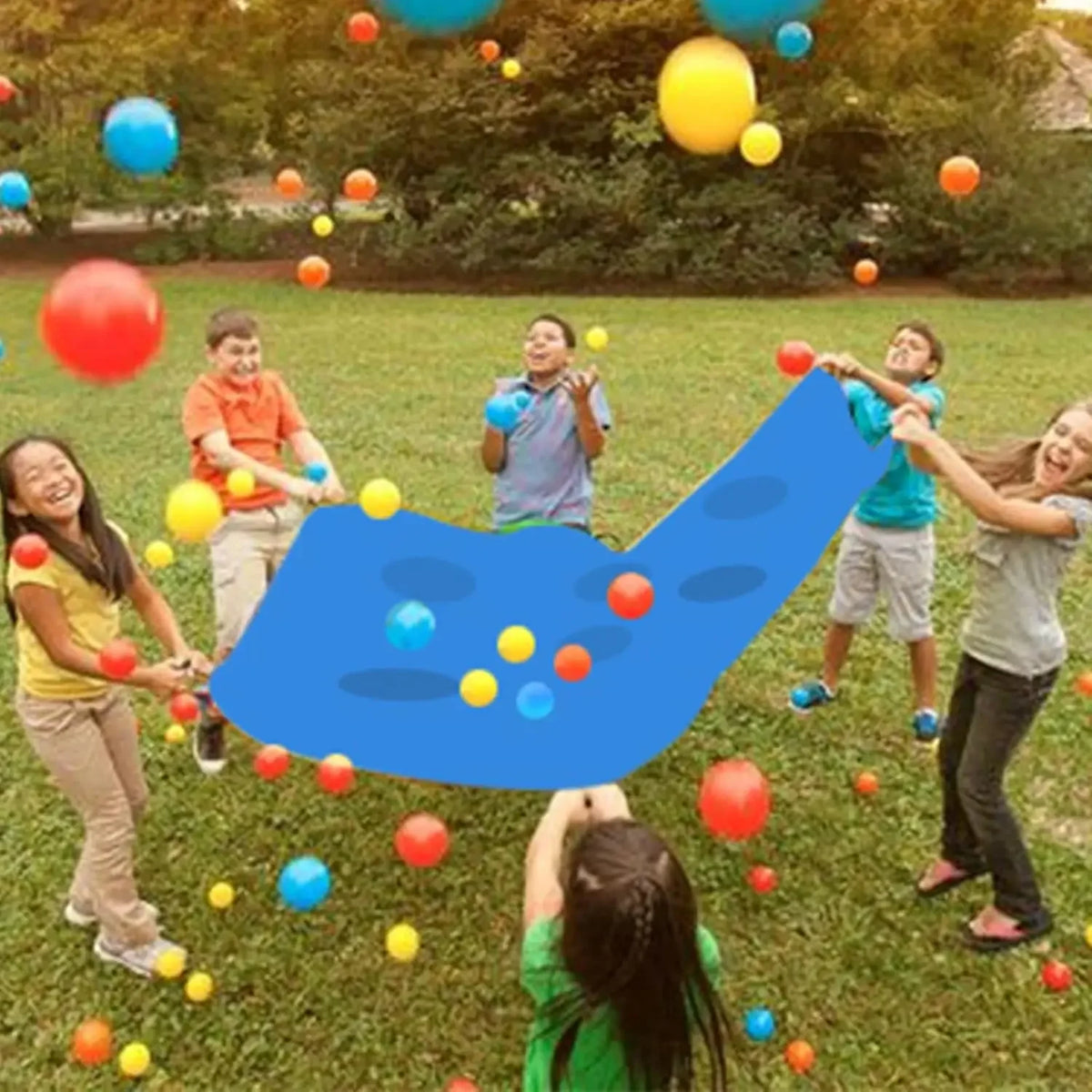 Hole Tarp Game Mat – Team Building Cooperative Group Activity Team Building Game Mat PLUSH