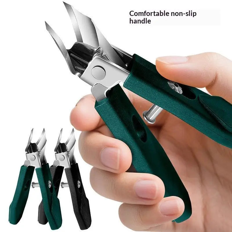 Professional Toenail Clipper 25° Slant Wide Jaw Stainless Steel Nail Clipper PLUSH