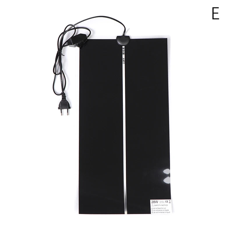 Reptile Terrarium Heat Mat 5–45W Adjustable Temperature Control Reptile Heating Mat PLUSH EU-28W