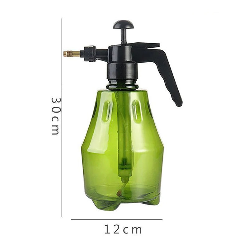 1.5L Hand Pressure Garden Sprayer – 2-in-1 Pump Bottle Garden Pump Sprayer PLUSH A Green